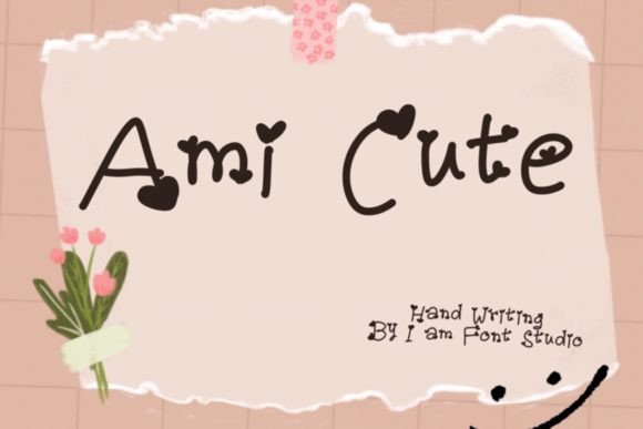 Ami Cute: The Handwritten Font That Brings Personality to Your Designs