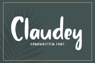 Claudey: More Than Just a Handwritten Font