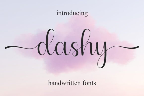 Dashy: A Handwritten Font That Brings Heart to Modern Design