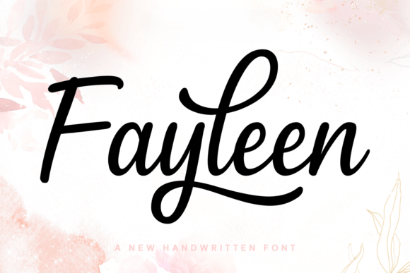 Discover Fayleen: The Smooth Script Font for Effortless Elegance