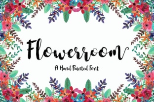 Flowerroom: The Handwritten Font for Authentic Branding