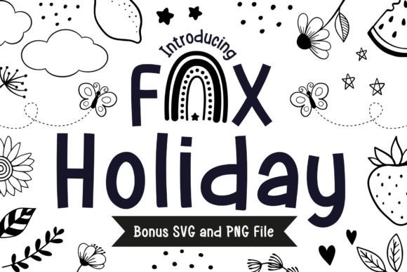 Fox Holiday: The Handwritten Font That Feels Like a Warm Hug
