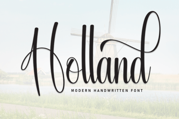 Holland and Holland: A Script Font for Elegant Design