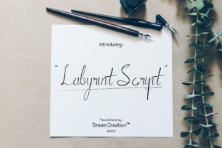 Labyrint Script: Elevating Designs with Elegant Handwritten Charm