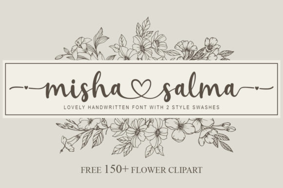 Misha Salma: A Dainty Script for Romantic Design