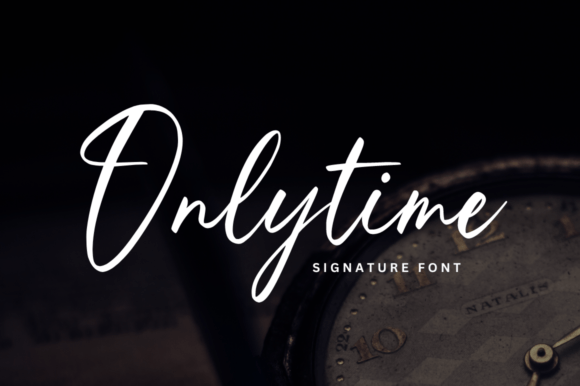 Onlytime: The Signature Font for Lasting Impressions