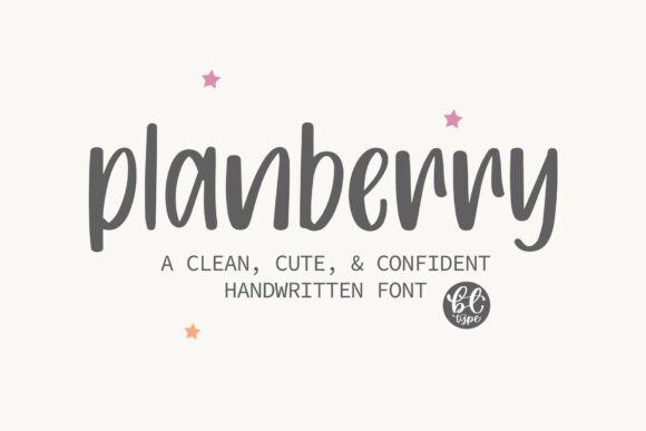 Planberry: Your Go-To Handwritten Font for Charming Projects