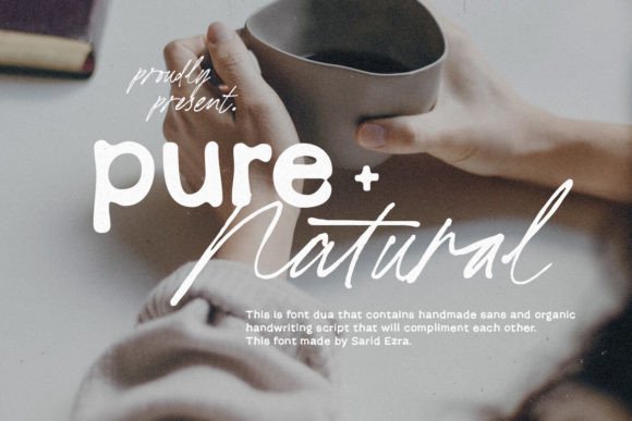 Pure Nature: The Font Duo Blending Organic Style with Modern Use