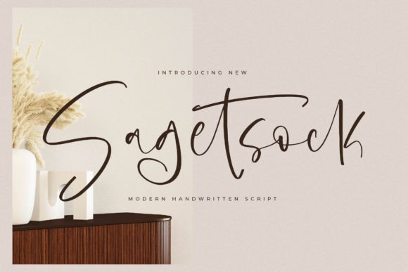 Sagetsock: A Luxury Script for Elevated Design