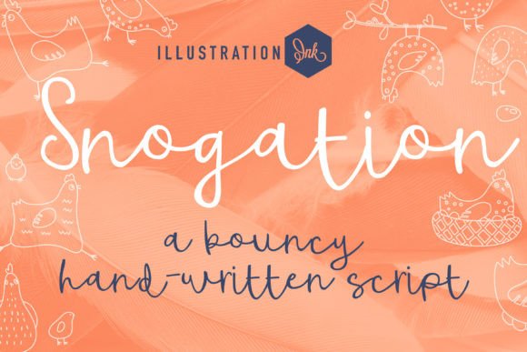 Snogation: The Playful Handwritten Font That Brings Joy to Your Projects