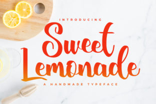 Sweet Lemonade: A Handwritten Font for Authentic Branding