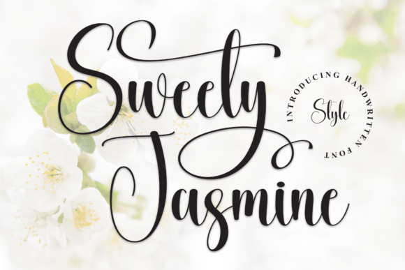 Sweety Jasmine: An Elegant Script for Meaningful Designs