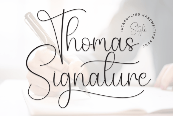 Thomas Signature: A Guide to Elegant Handwritten Design