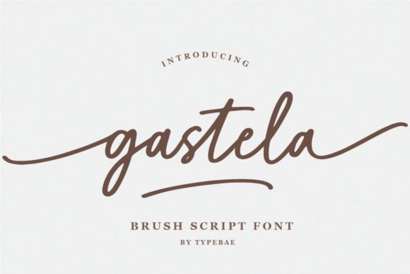 Understanding Gastela: A Brush Script for Authentic Branding